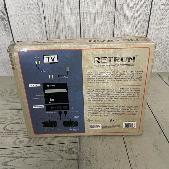 Hyperkin Retron 1 Launch Edition Black NES Console Video Game System M04041-BK - Picture 3 of 5